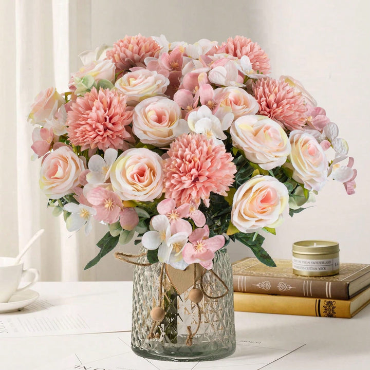 Floari artificiale SHEIN, roz