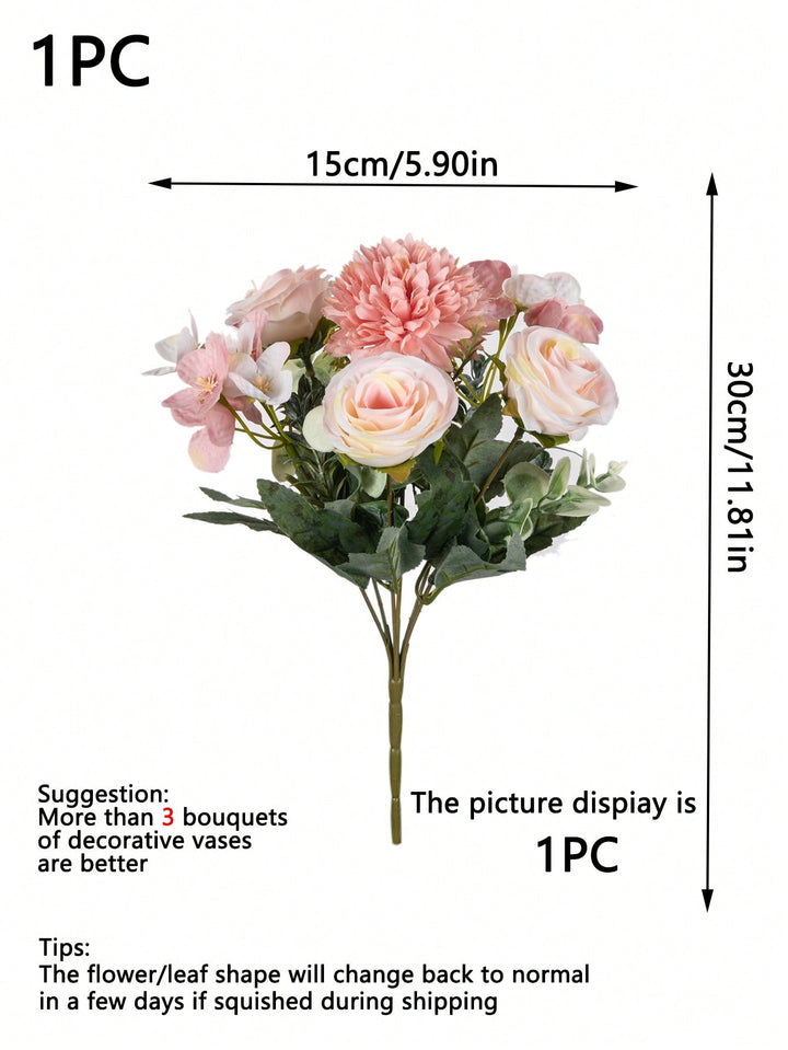 Floari artificiale SHEIN, roz
