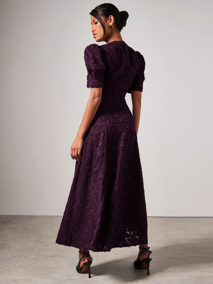 Rochie maxi SHEIN, vișiniu