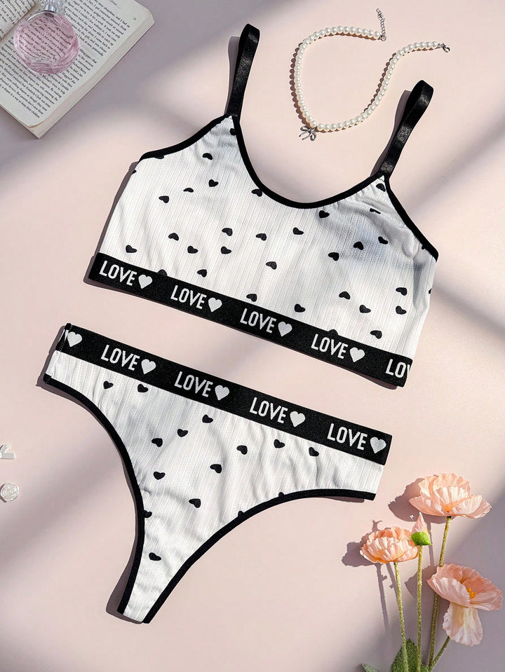 Set sutien și chilot SHEIN, mix culori