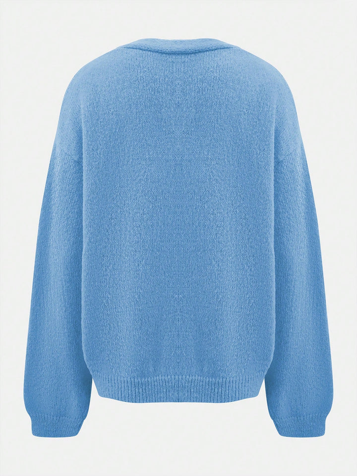 Cardigan SHEIN, albastru
