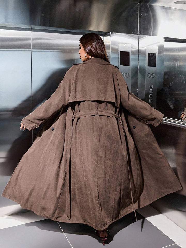 Trench SHEIN, maro