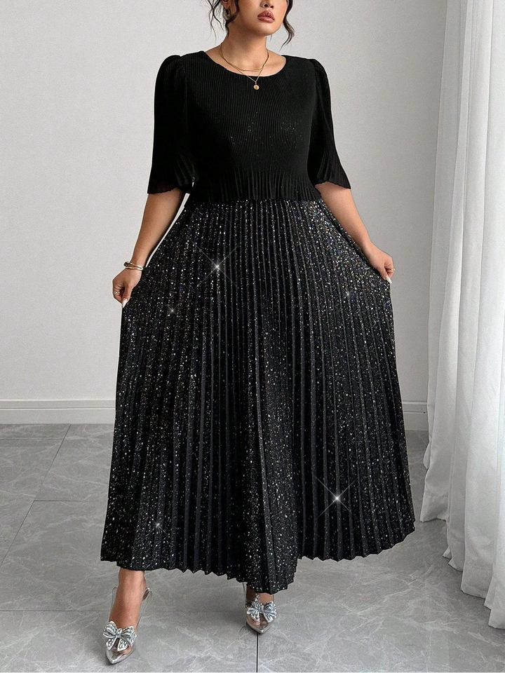 Rochie maxi SHEIN, negru