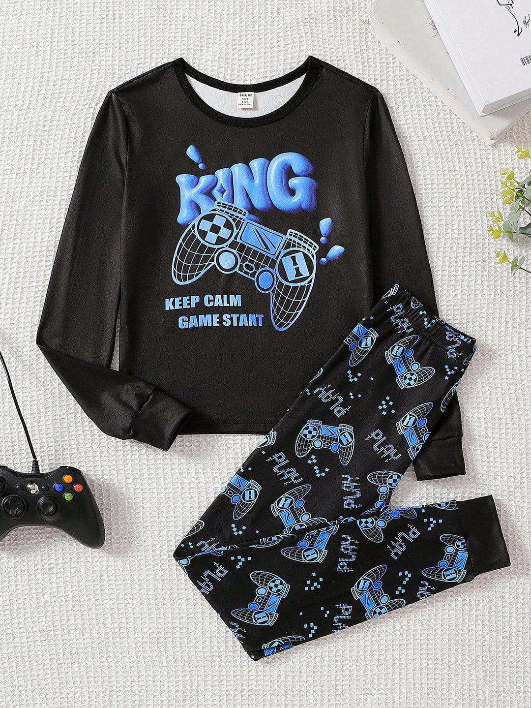 Compleu pijamale SHEIN, mix culori