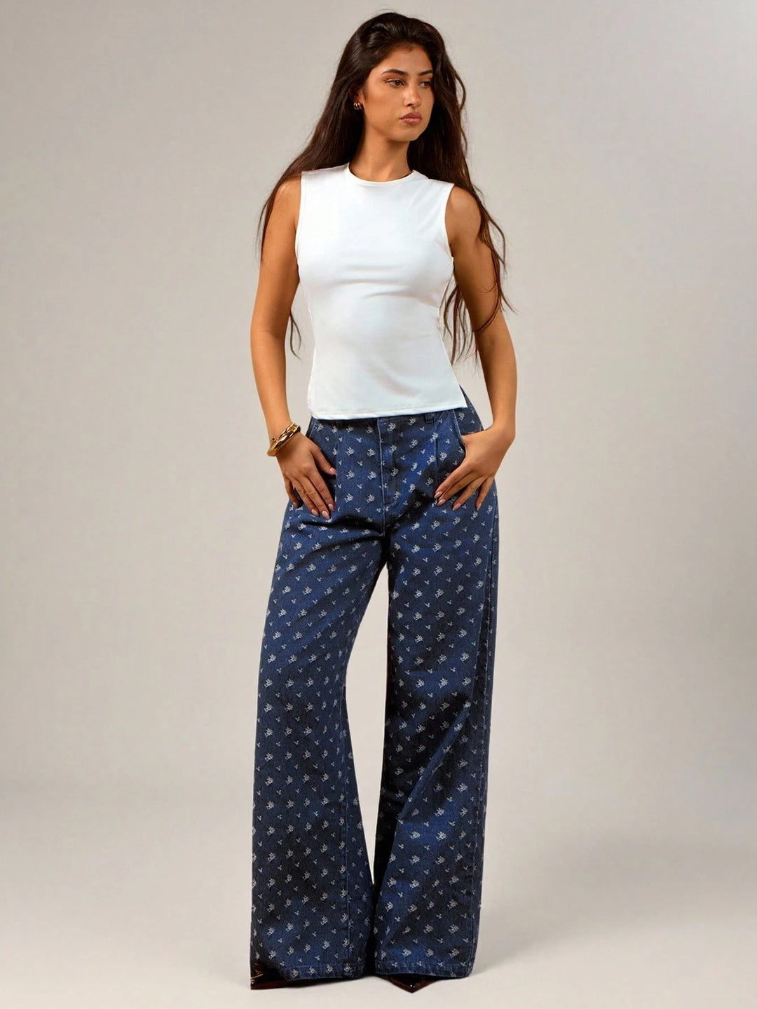 Jeans SHEIN, albastru