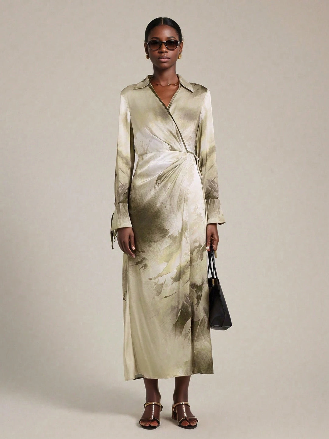 Rochie maxi SHEIN, mix culori