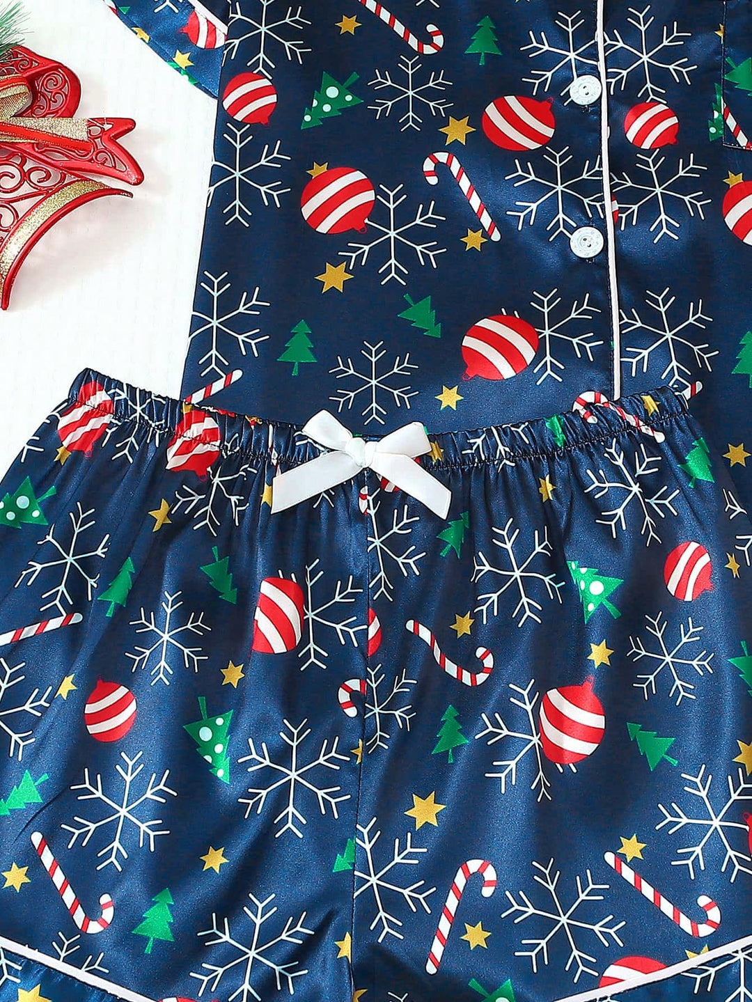 Pijama SHEIN, albastru