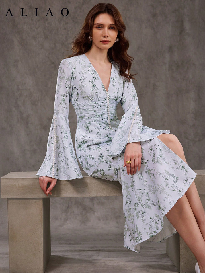 Rochie midi SHEIN, mix culori