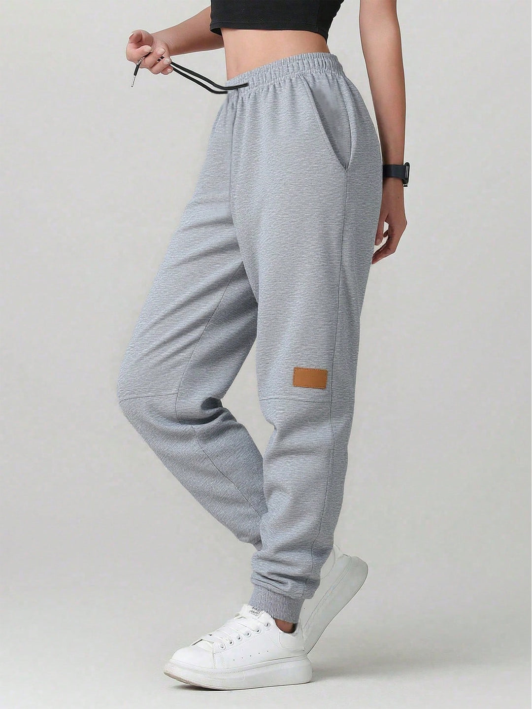 Pantaloni SHEIN, gri