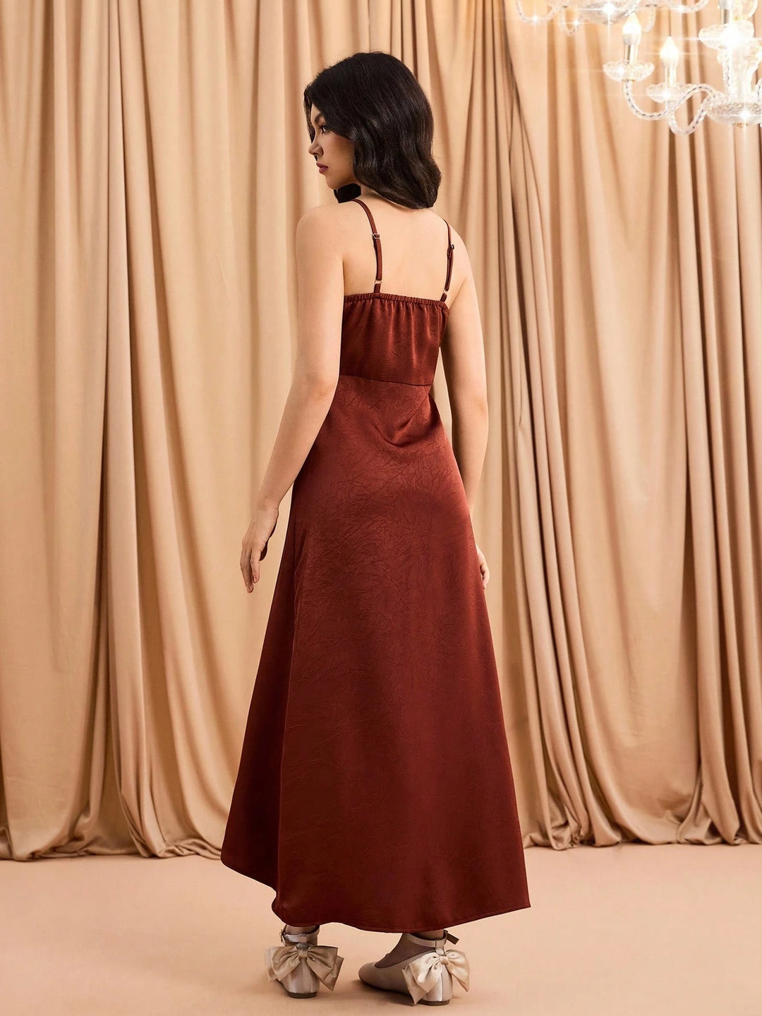 Rochie SHEIN, maro