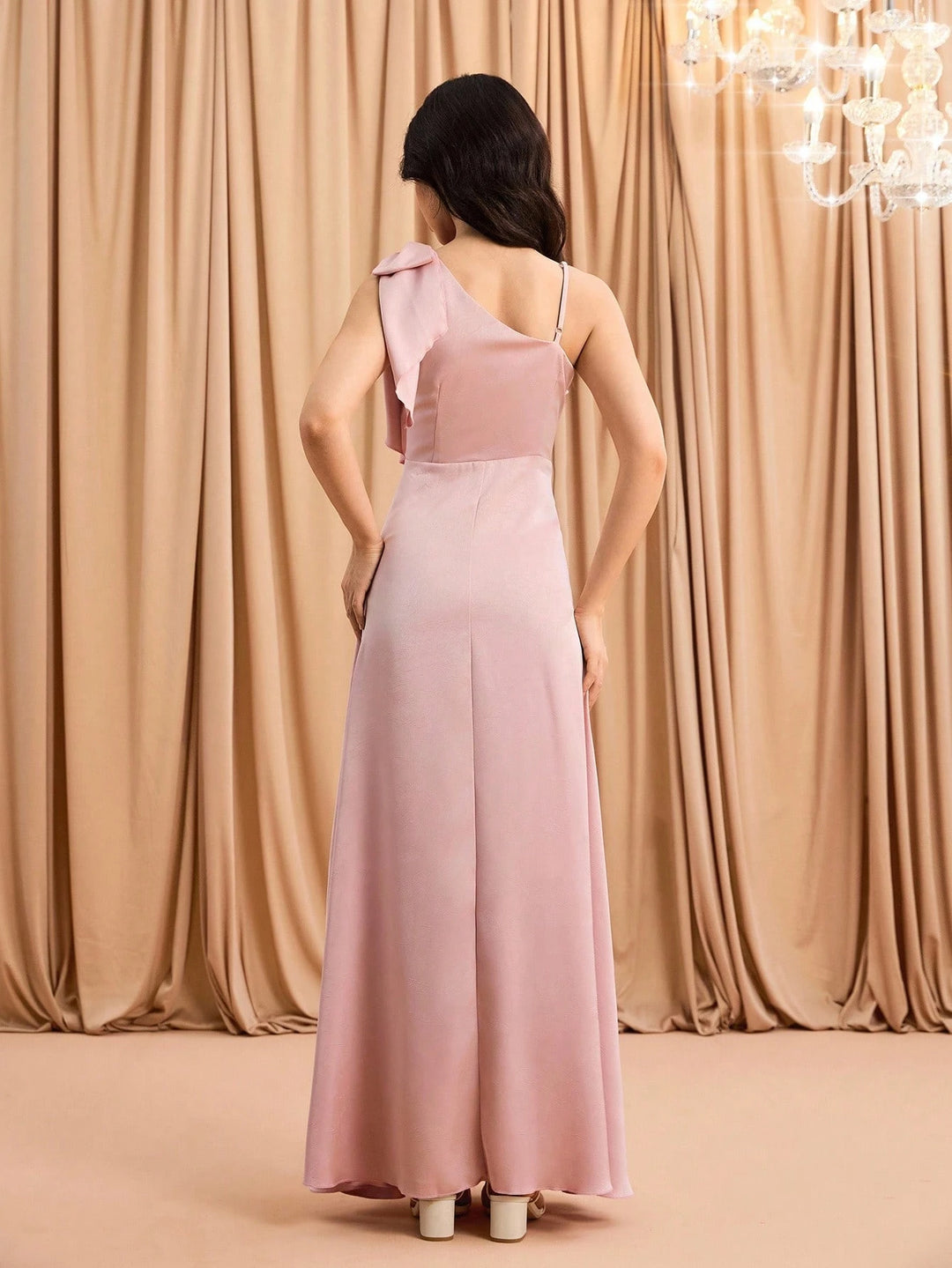 Rochie maxi SHEIN, roz