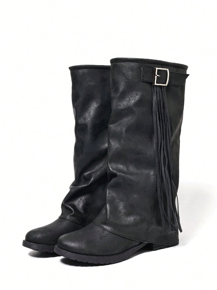 Cizme SHEIN, negru