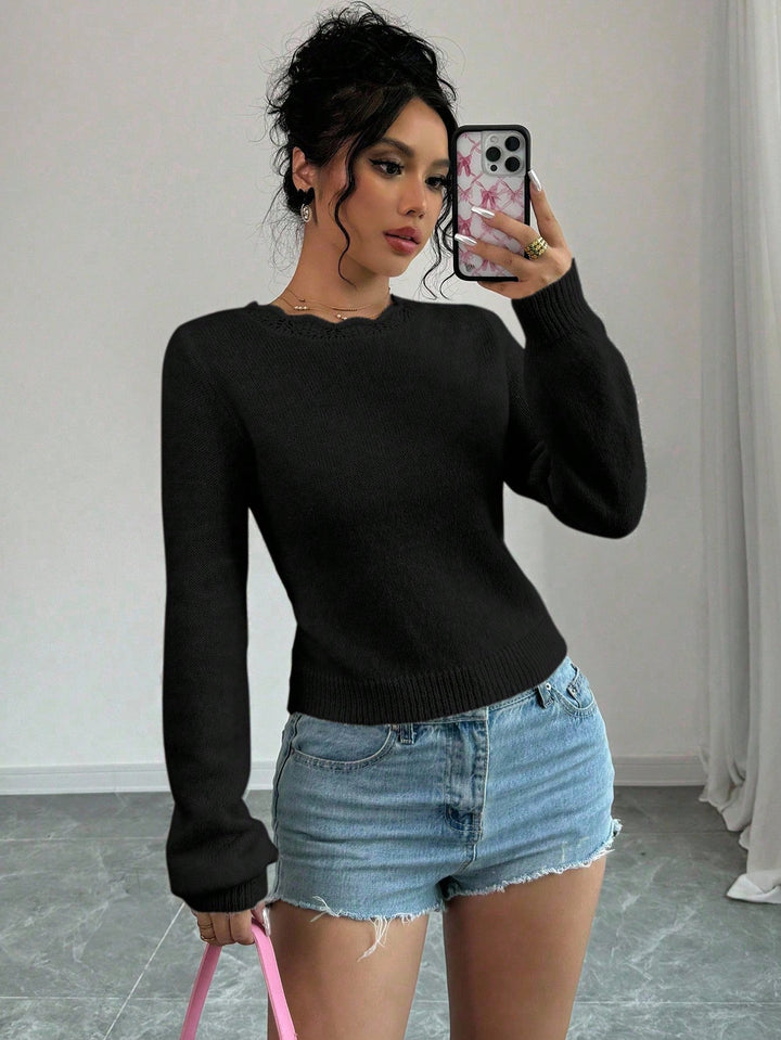 SHEIN pulóver, fekete