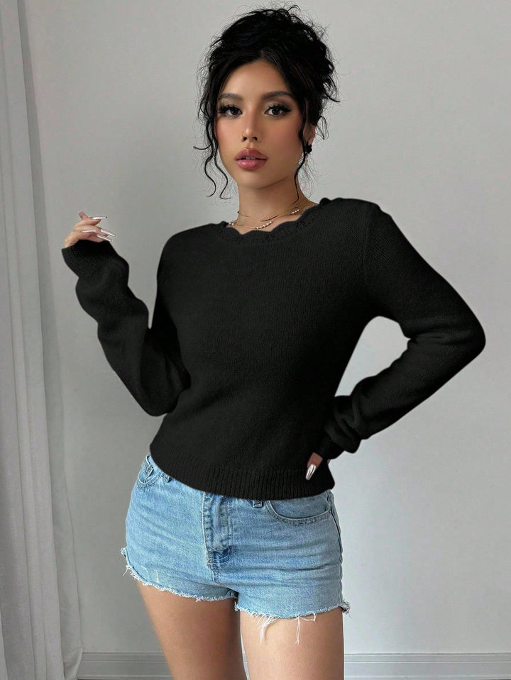 SHEIN pulóver, fekete