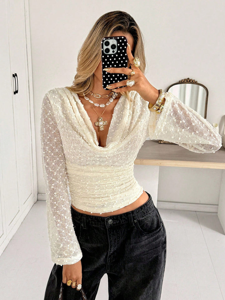 Tricou SHEIN, bej