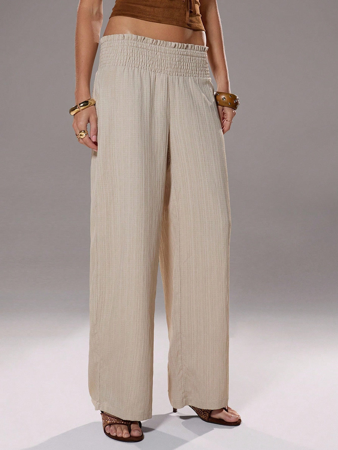 Pantaloni SHEIN, kaki