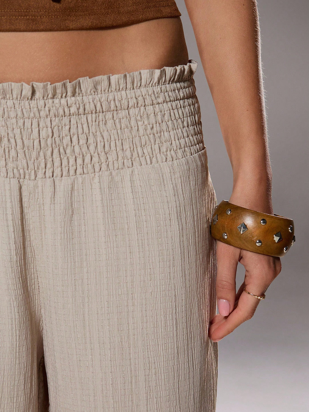 Pantaloni SHEIN, kaki
