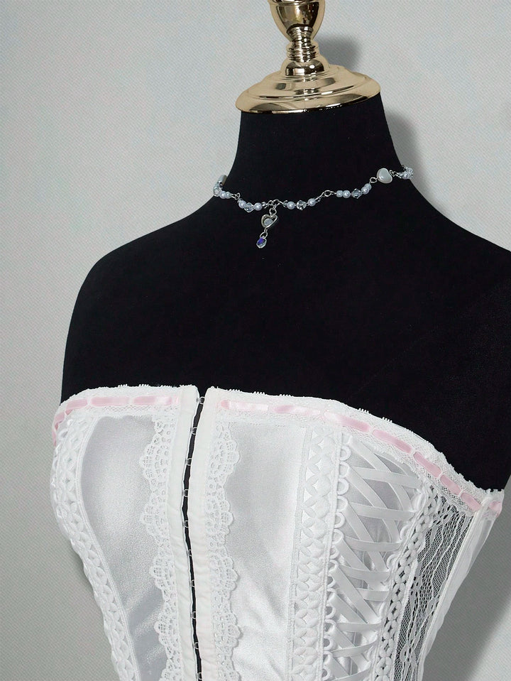 Top SHEIN, alb