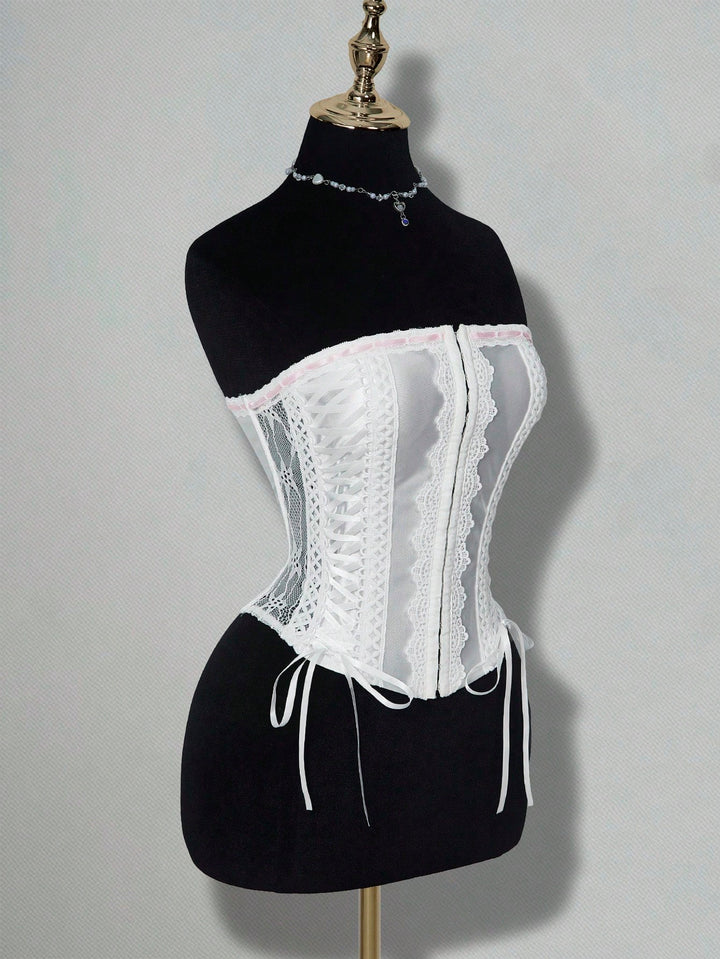 Top SHEIN, alb