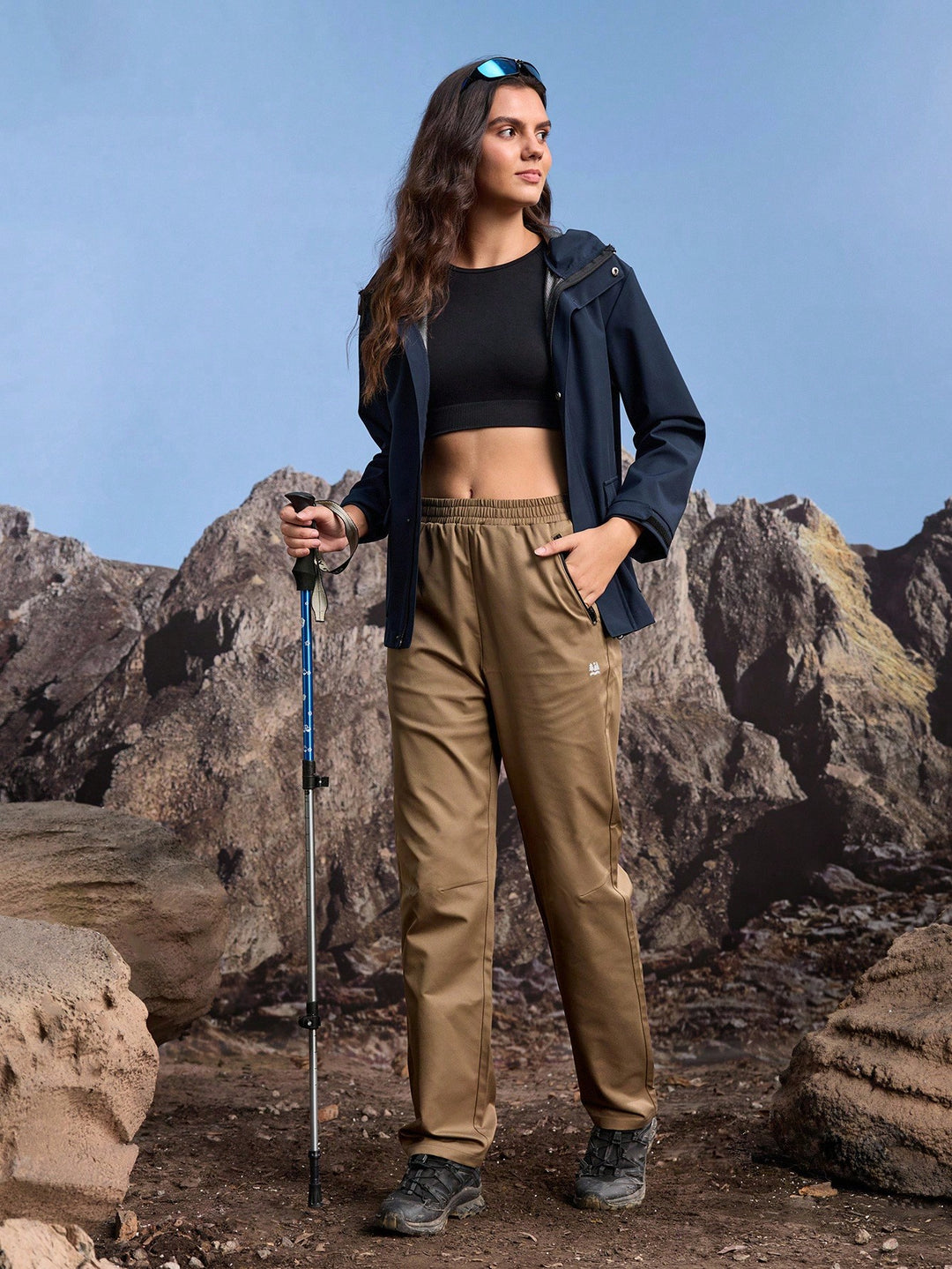 Pantaloni SHEIN, kaki