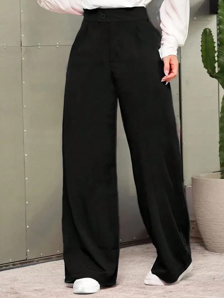 Pantaloni SHEIN, negru