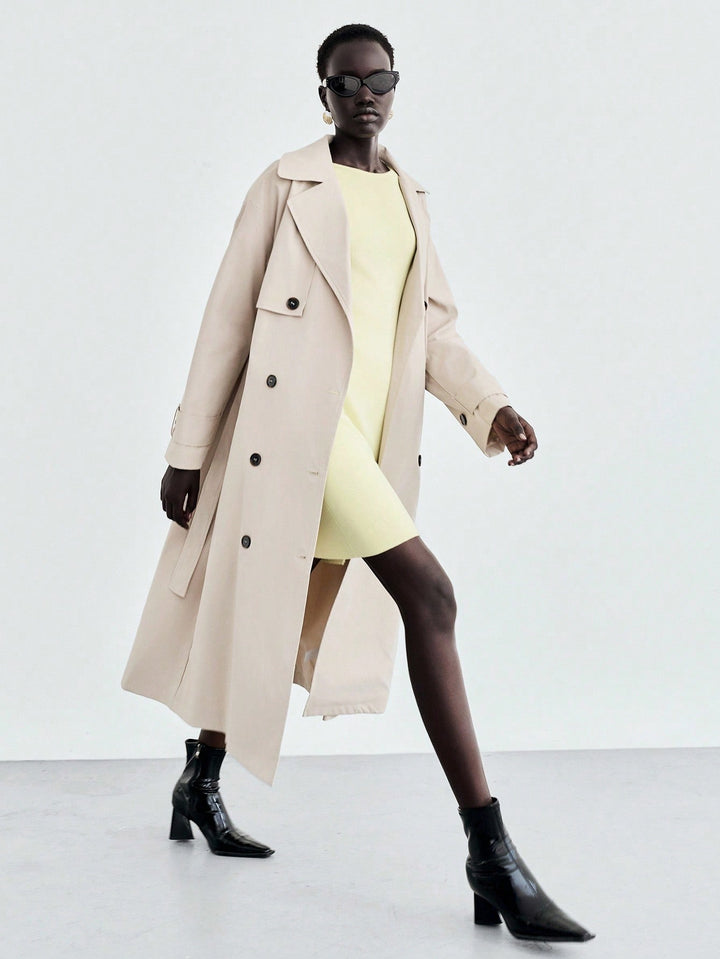 Trench SHEIN, kaki