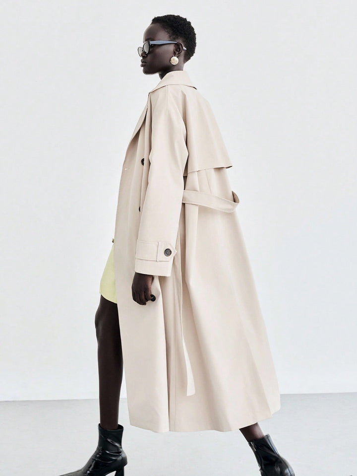 Trench SHEIN, kaki