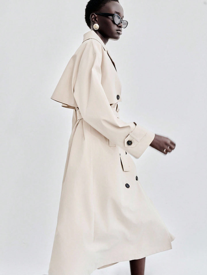 Trench SHEIN, kaki