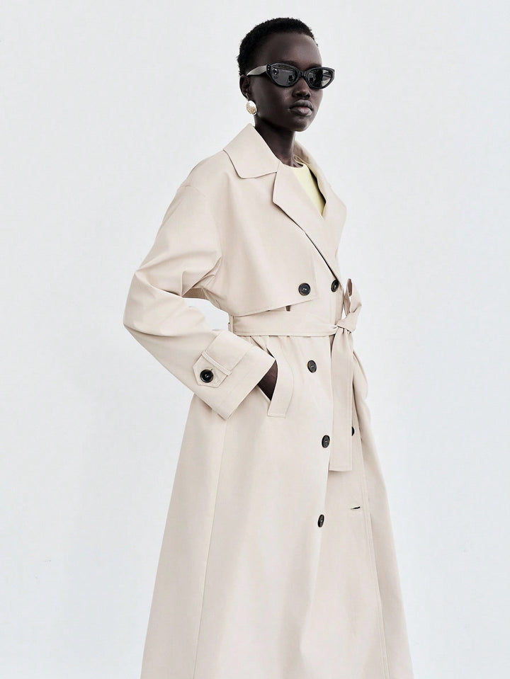Trench SHEIN, kaki