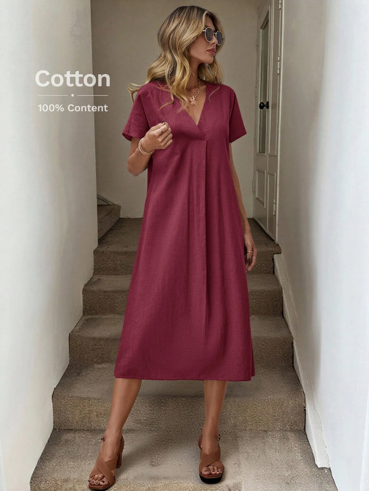 Rochie maxi SHEIN, vișiniu