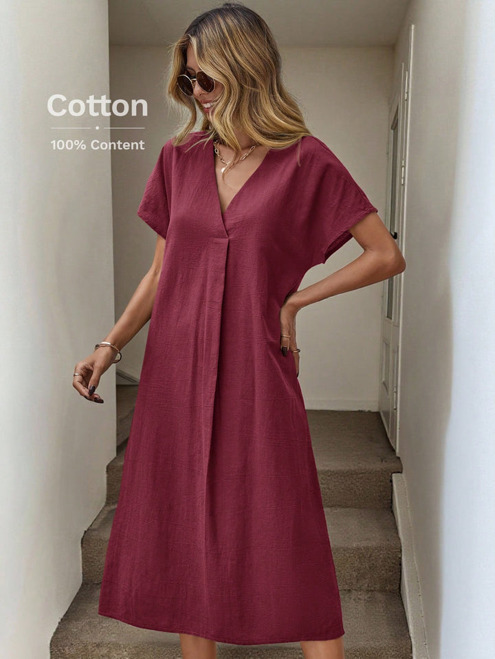Rochie maxi SHEIN, vișiniu