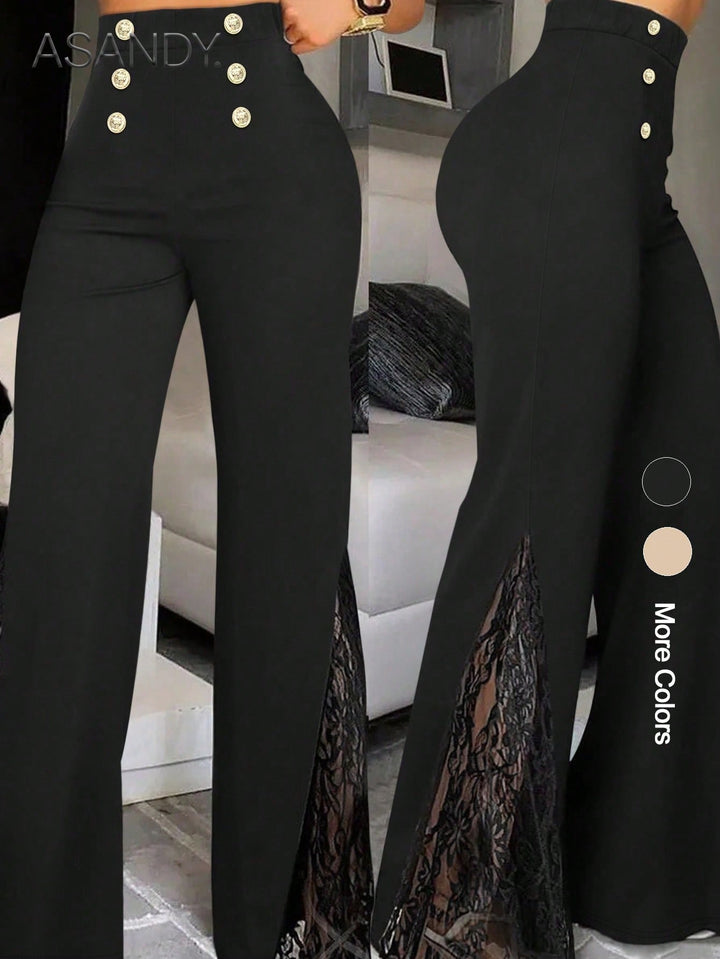 Pantaloni SHEIN, negru