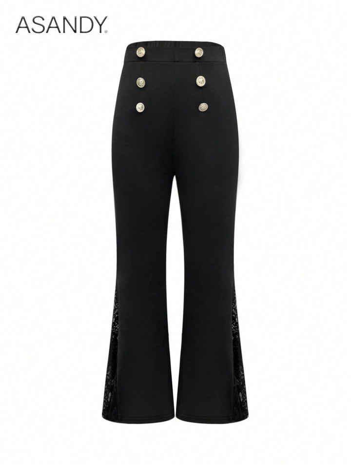 Pantaloni SHEIN, negru