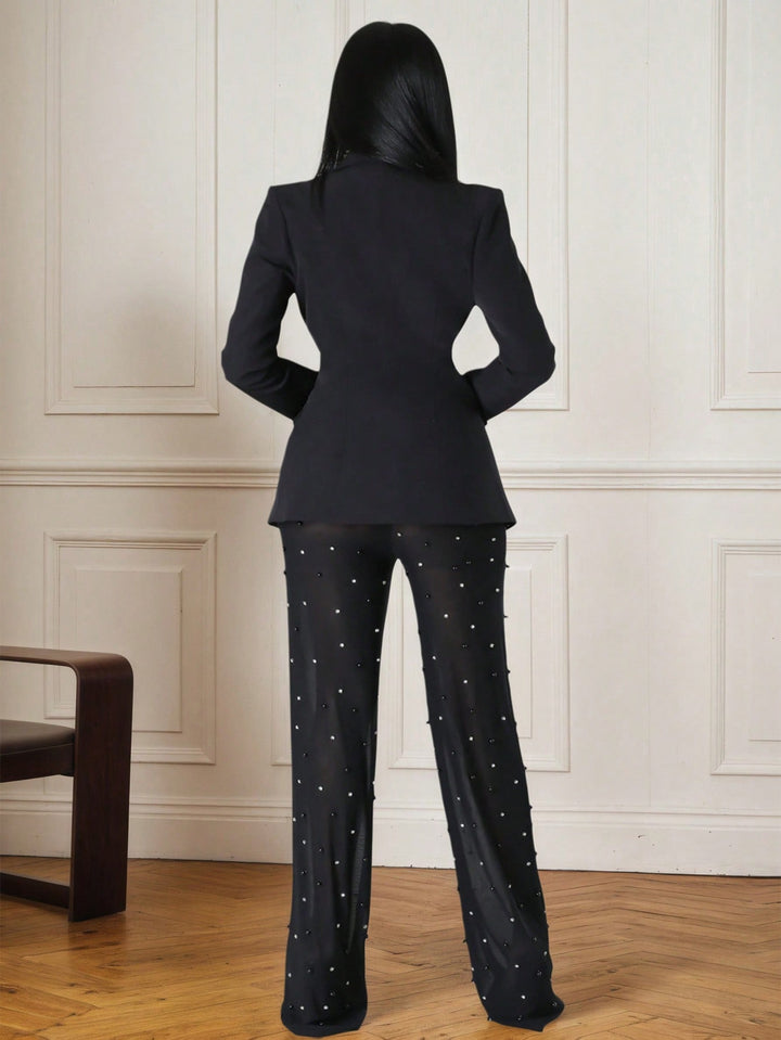 Costum SHEIN, negru