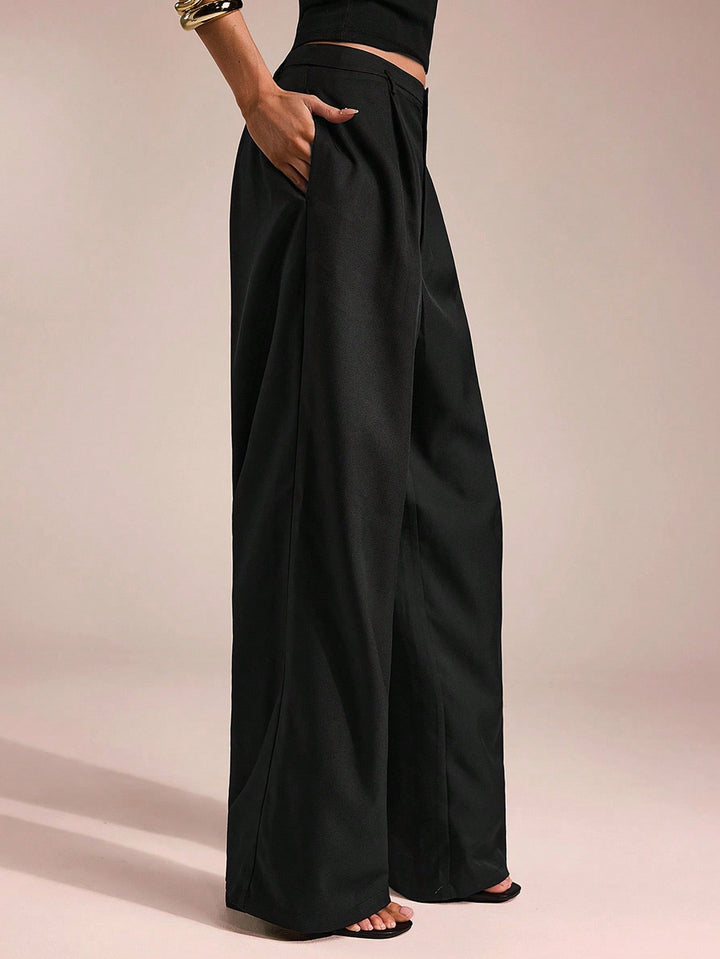 Pantaloni SHEIN, negru