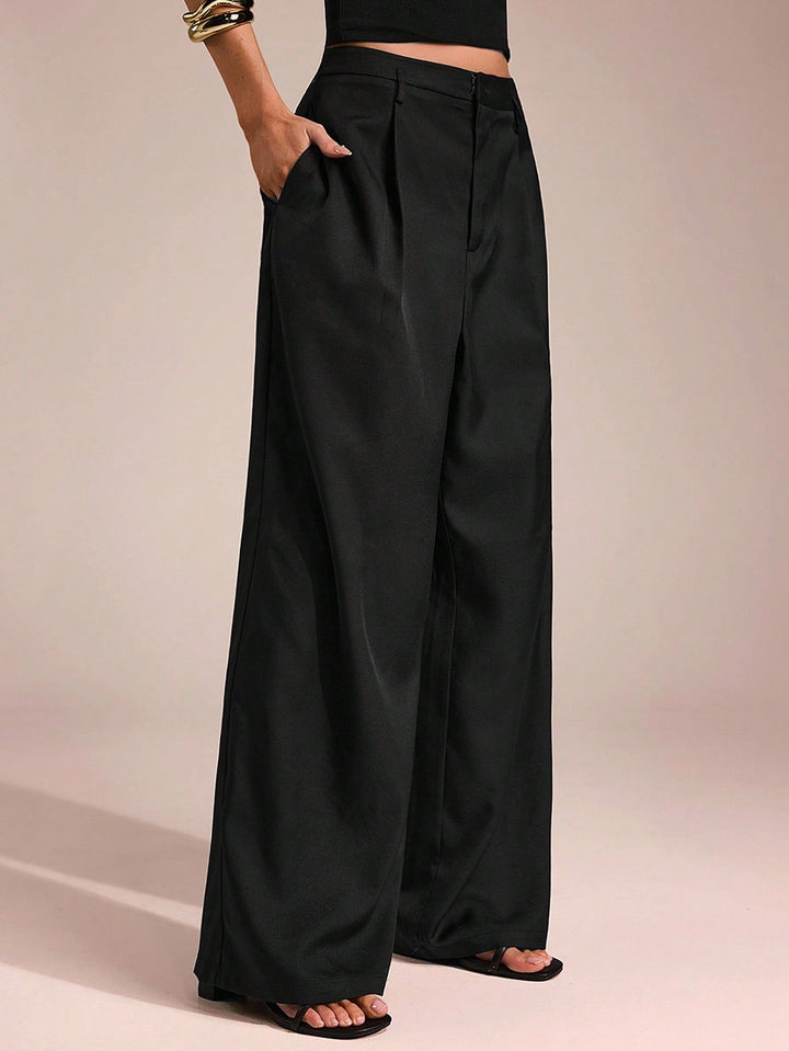 Pantaloni SHEIN, negru