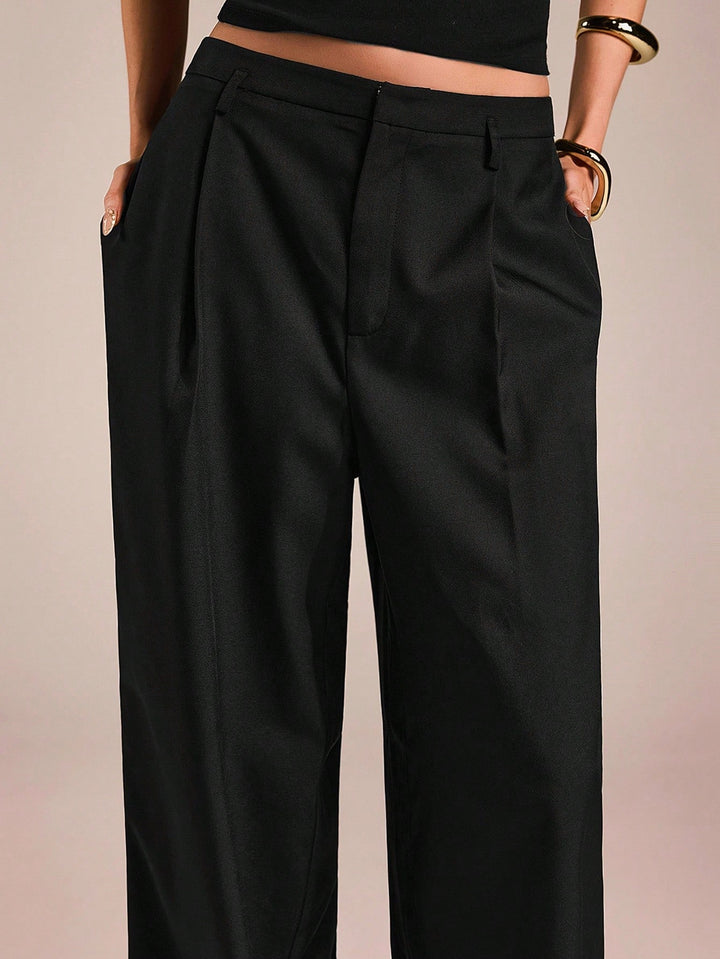Pantaloni SHEIN, negru