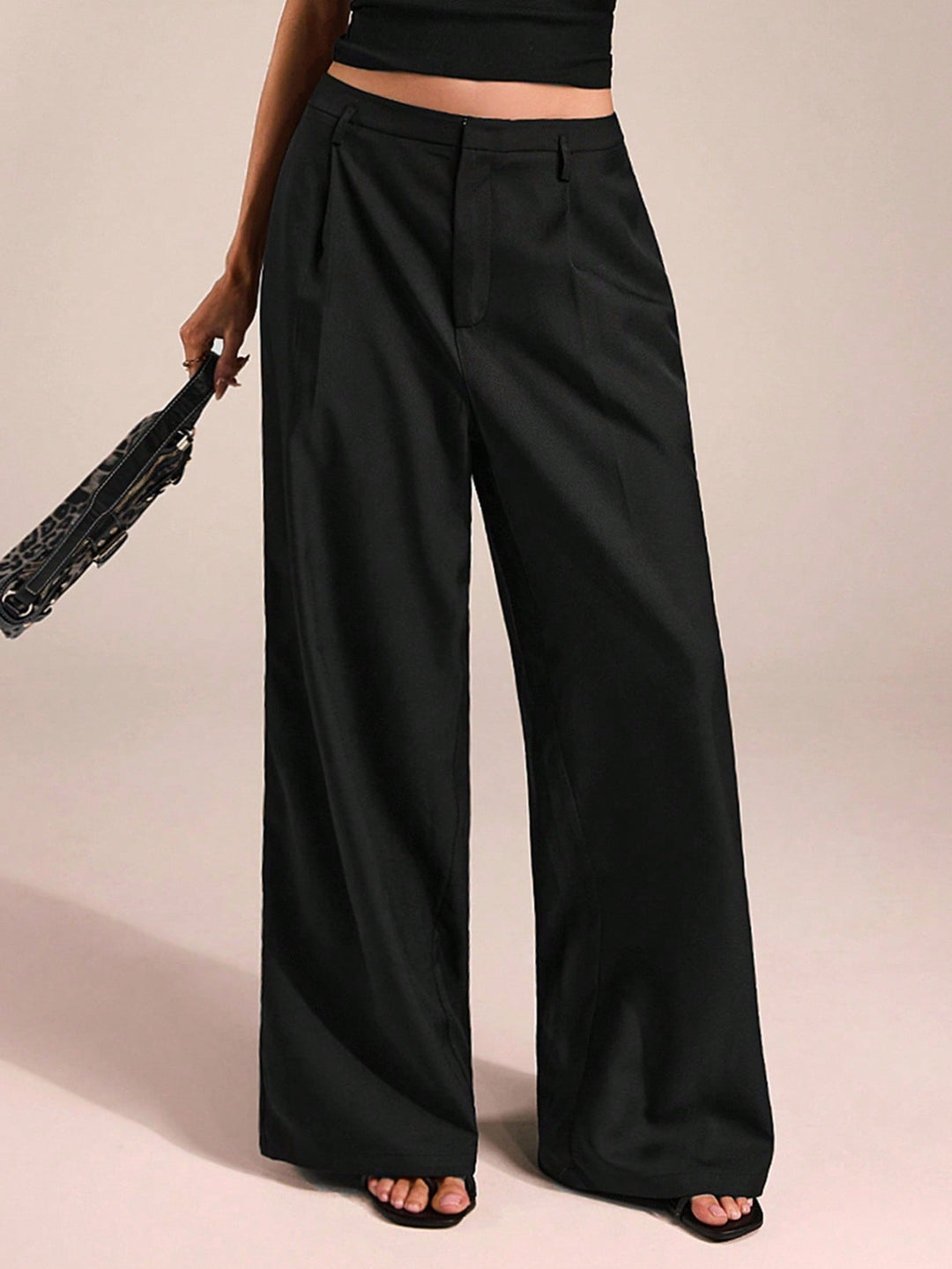 Pantaloni SHEIN, negru