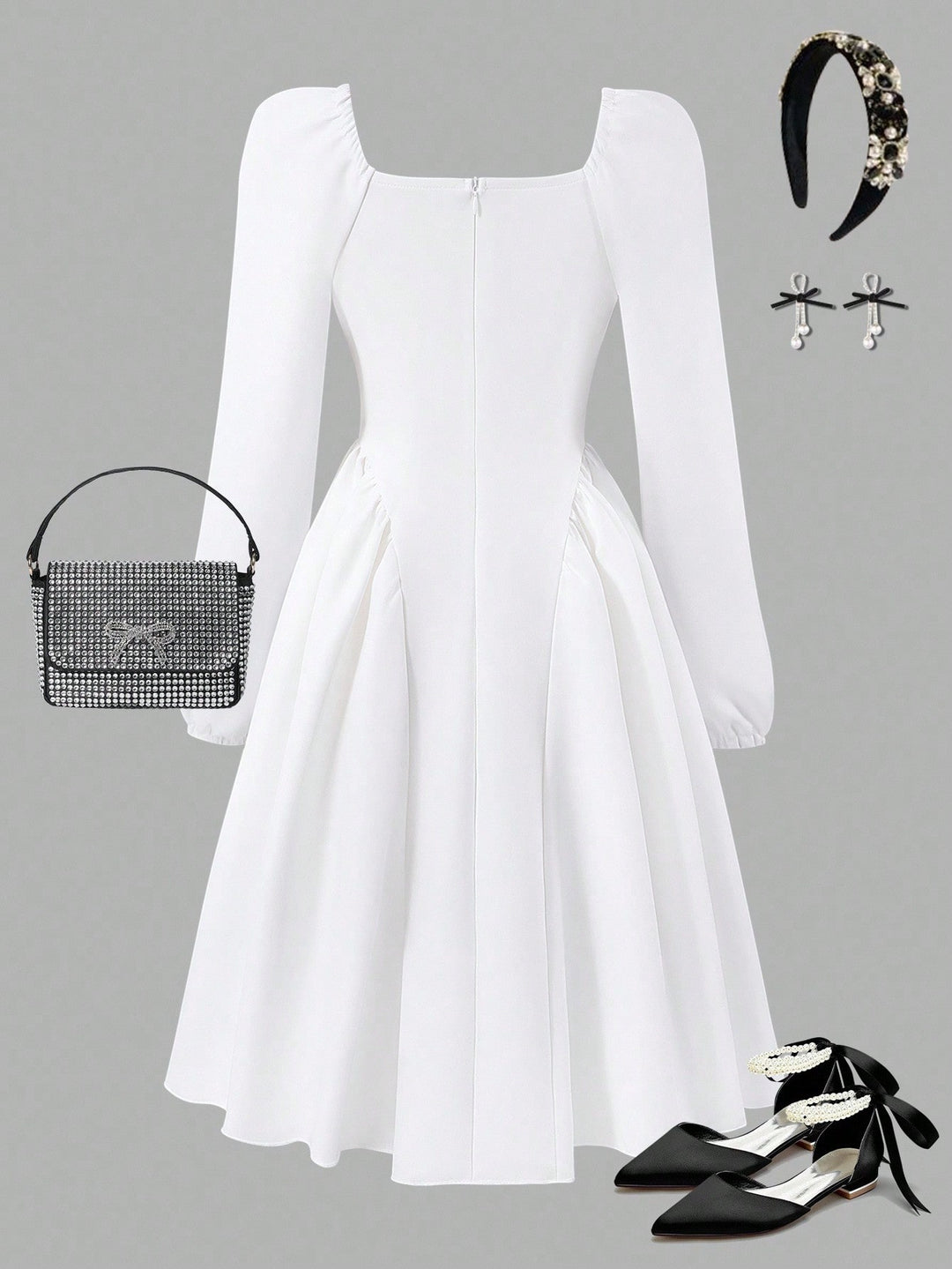 Rochie SHEIN, alb