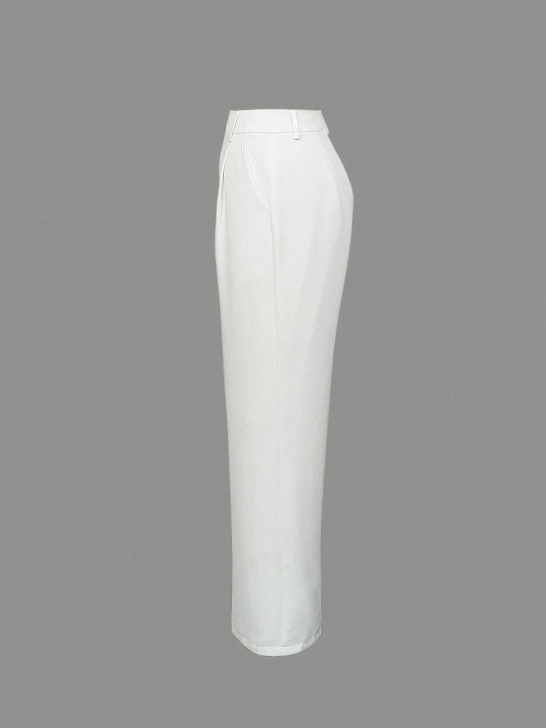 Pantaloni SHEIN, alb