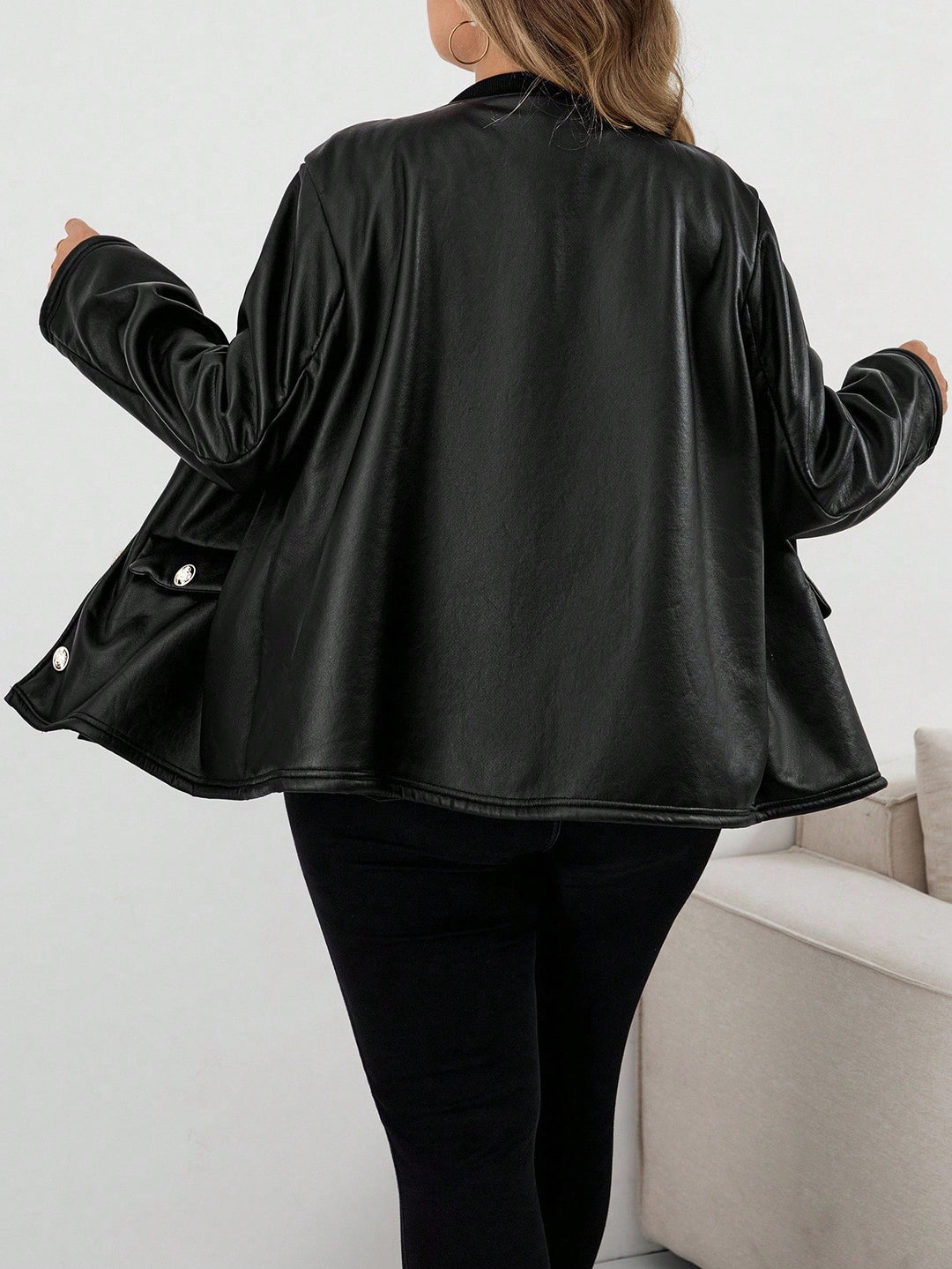 Shein Curve+ dzseki, fekete