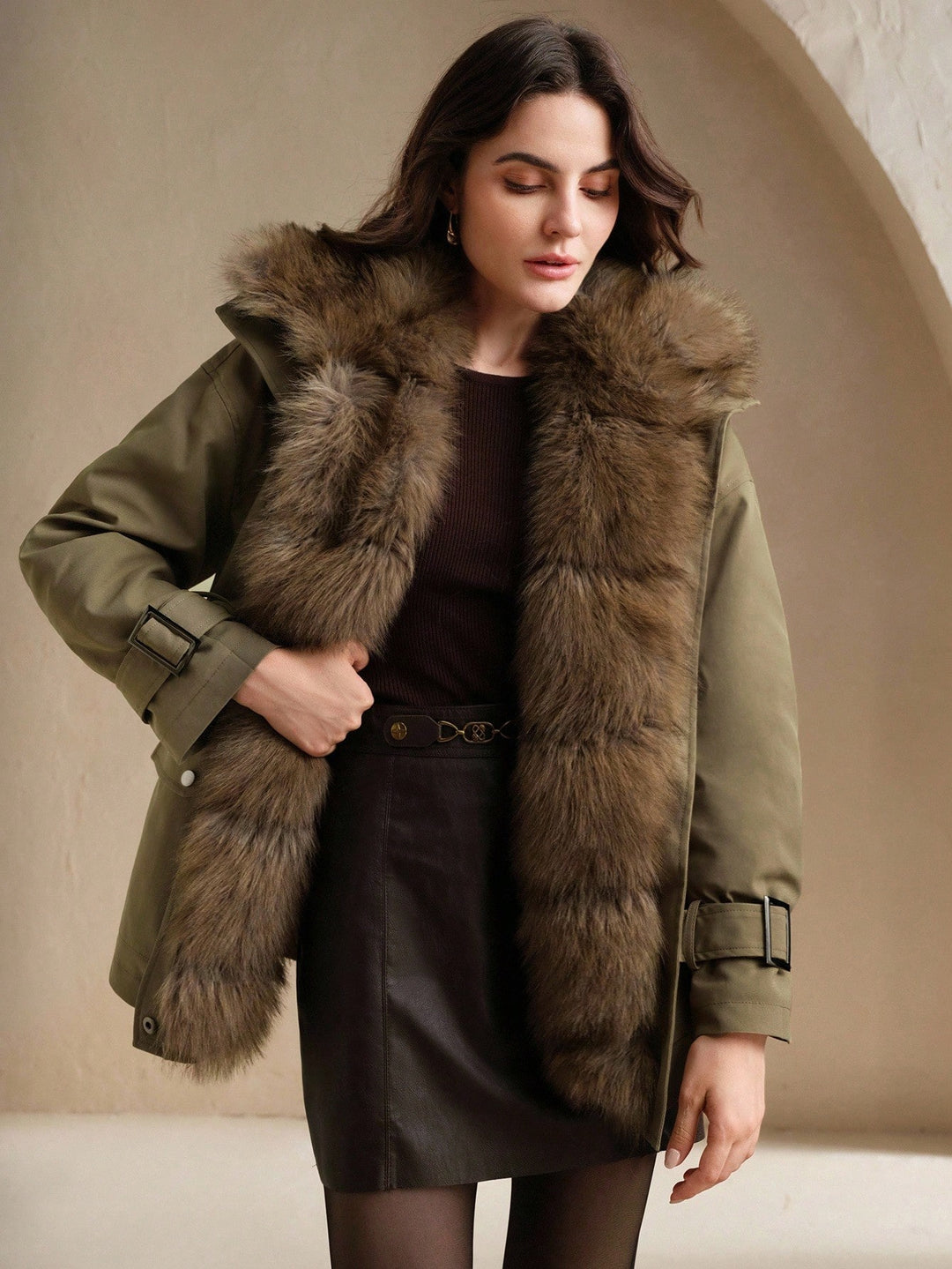 Shein télikabát, Khaki