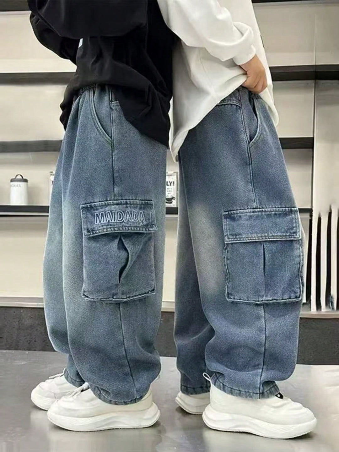 Jeans SHEIN, albastru