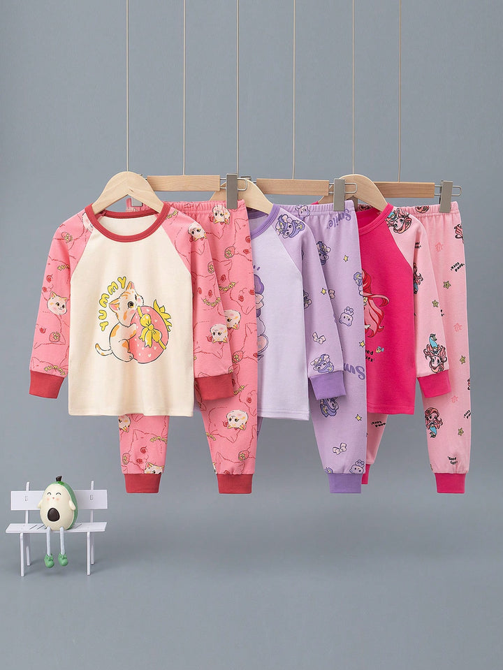 Pijama SHEIN, mix culori