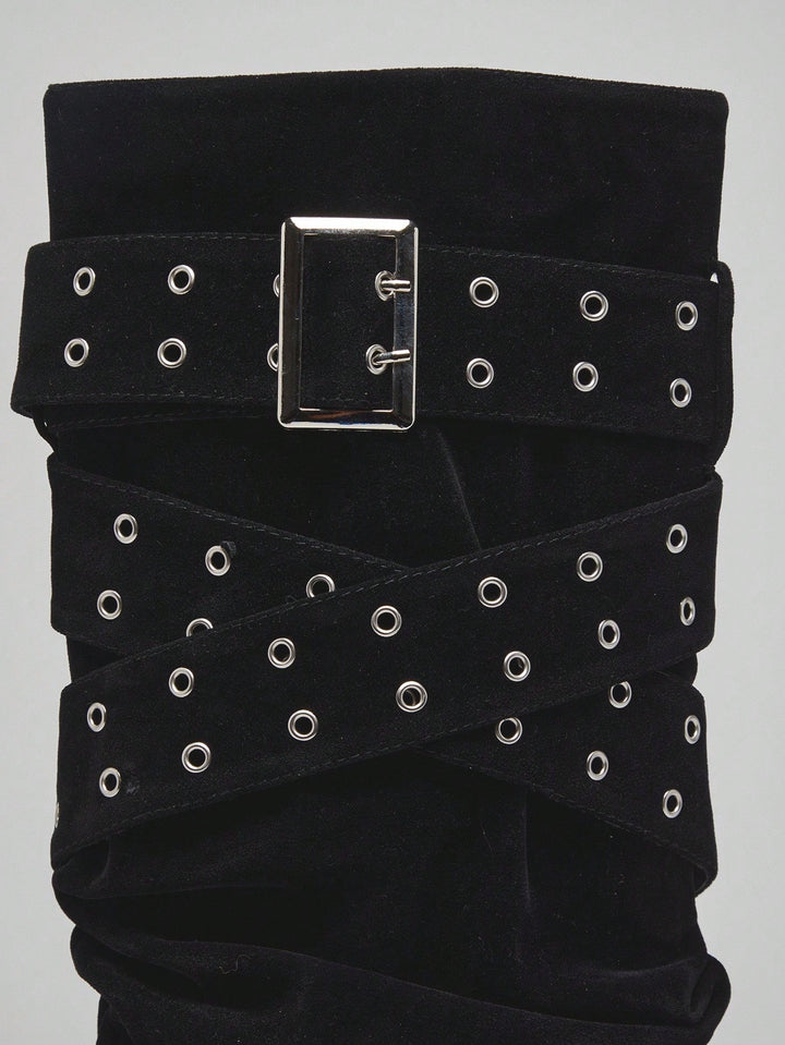 Cizme SHEIN, negru