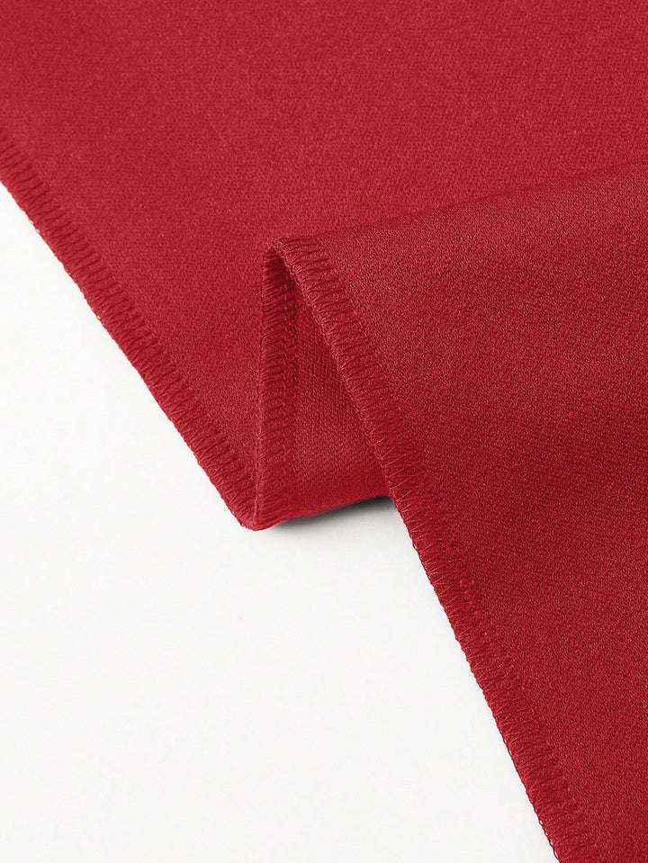 Pantaloni SHEIN, vișiniu