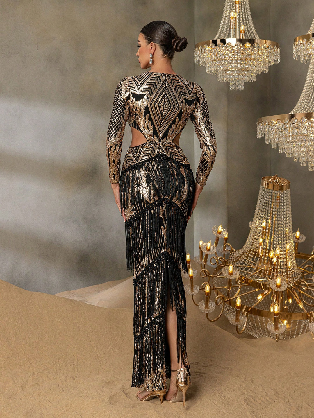Rochie SHEIN, bronz