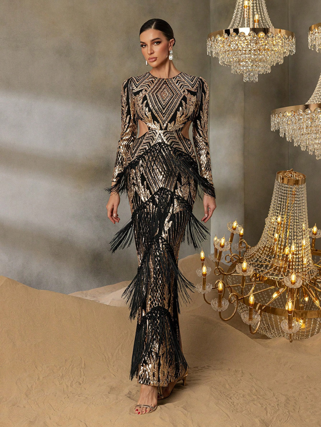 Rochie SHEIN, bronz