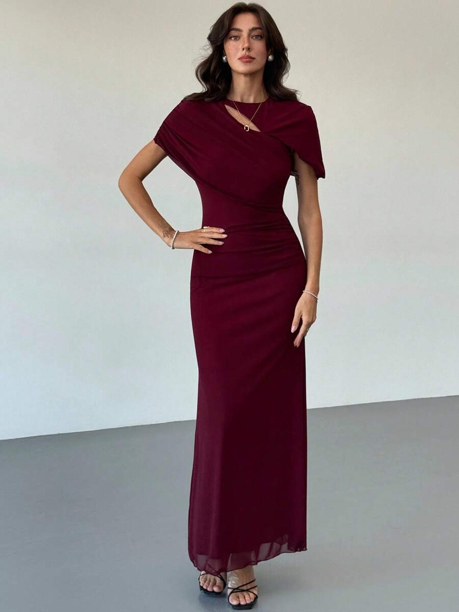 Rochie maxi ASOS, vișiniu