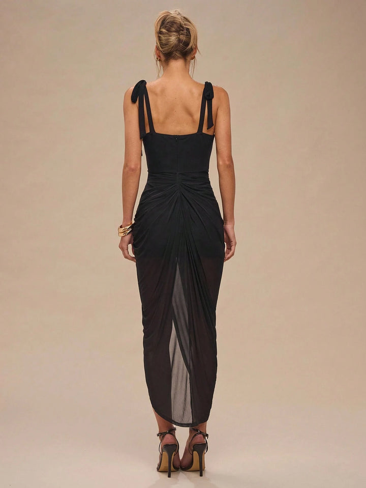 Rochie maxi SHEIN, negru